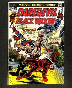 Daredevil #103 Daredevil Black Widow Spider-Man!