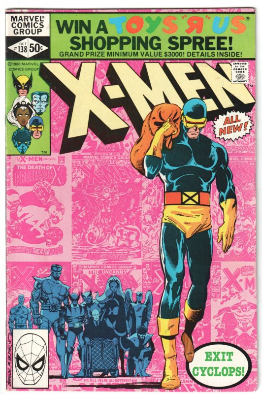 The X-Men #138 Direct Edition (1980)
