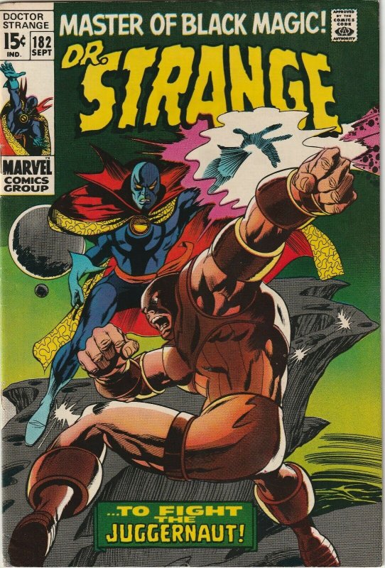 DR. Strange # 182 VF- Marvel 1968 Excellent Condition