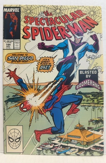 The Spectacular Spider-Man #144 (1988)