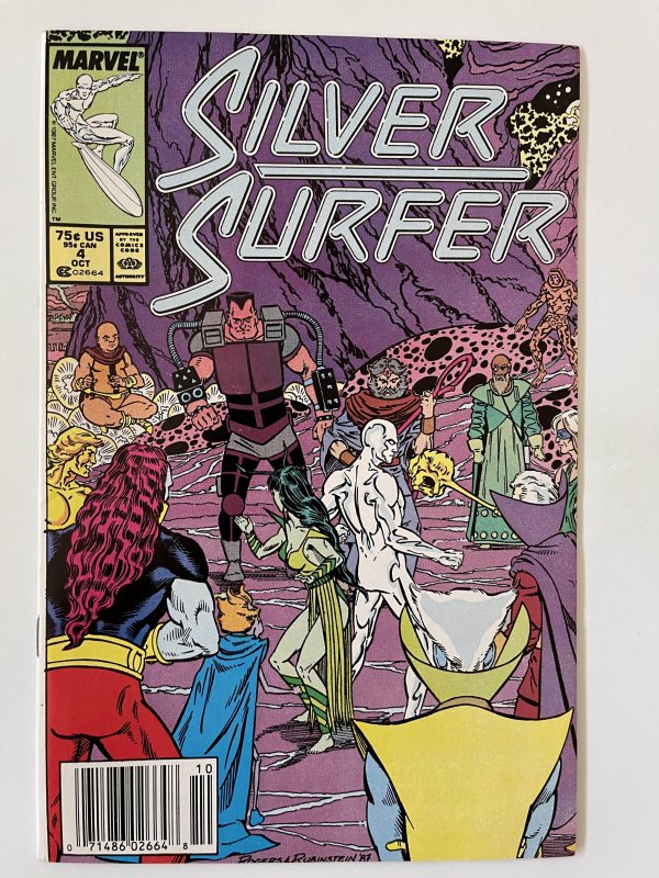 Silver Surfer #4 - NM+ (1987)
