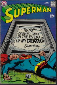 Superman #213 (DC, 1969) F-