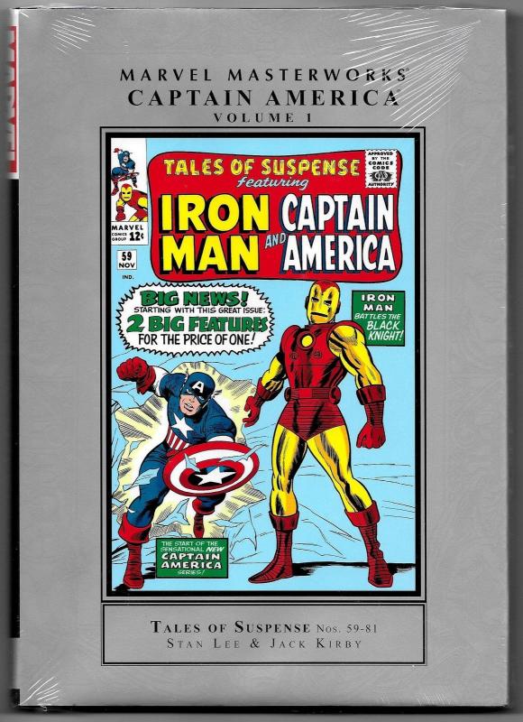 Marvel Masterworks Captain America HC Vol 1 - New/Sealed!