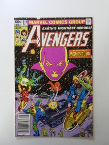 The Avengers #219 FN/VF condition