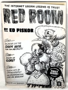 RED ROOM The Antisocial Network #1 Ed Piskor 2nd Print Variant Cover