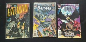 BATMAN 3PC (VF/NM) THE BATMAN GALLERY #1, ISSUES #0'S, VIEWPOINT 1992-94