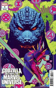 Godzilla Destroys the Marvel Universe #4 2025 ACO Cover E Marvel Comics H13