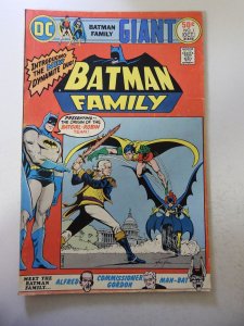 The Batman Family #1 (1975) VG Condition