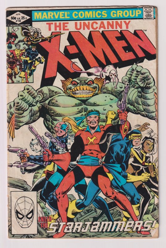 Marvel! Uncanny X-Men! Issue #156! 1st app. of the Acanti / Origin of Corsair!