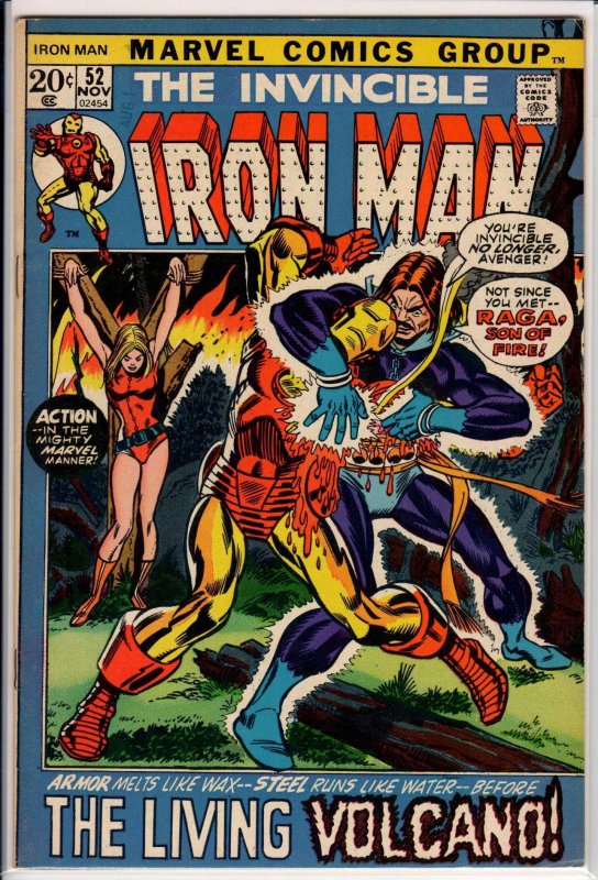Iron Man #52 (1972) 7.5 VF-