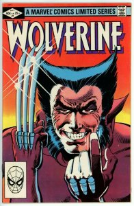 Wolverine #1 (1982) - 9.2 NM- *Classic Frank Miller Cover/1st Solo Series*