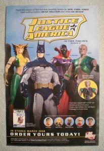 JUSTICE LEAGUE OF AMERICA Promo Poster, 2008, Unused, more in our store