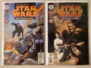 Classic Star Wars Devil Worlds set #1-2 2 diff 6.0 (1996)