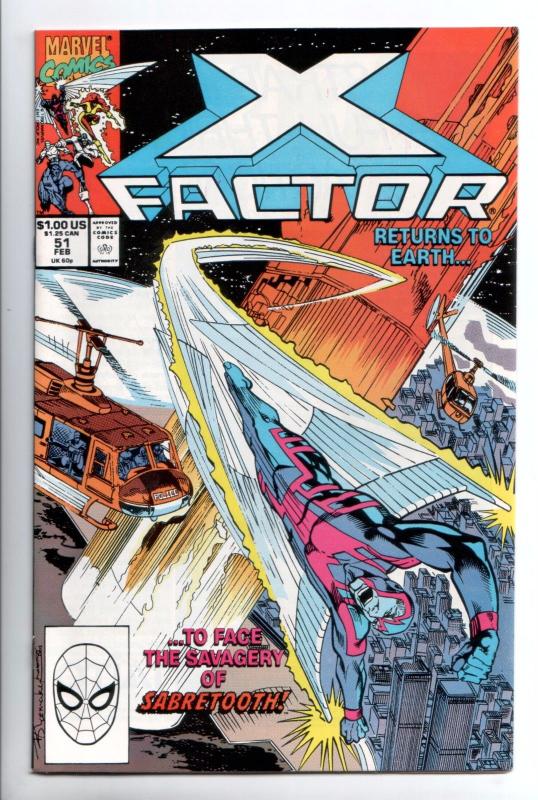 X-Factor #51 - Apocalypse (Marvel, 1990) - VF/NM