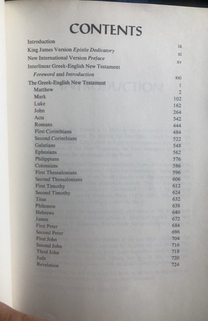 Greek – English New Testament, 1977, 777p