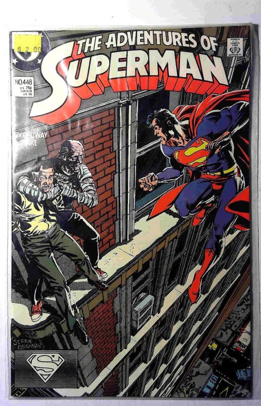 Adventures of Superman #448 (1988) DC Comics 1st Print Comic Book
