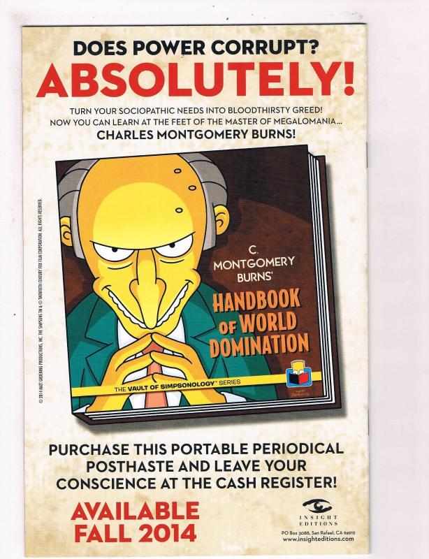 Simpsons Comics # 212 FN/VF 1st Print Bongo Comic Book Matt Groening S64