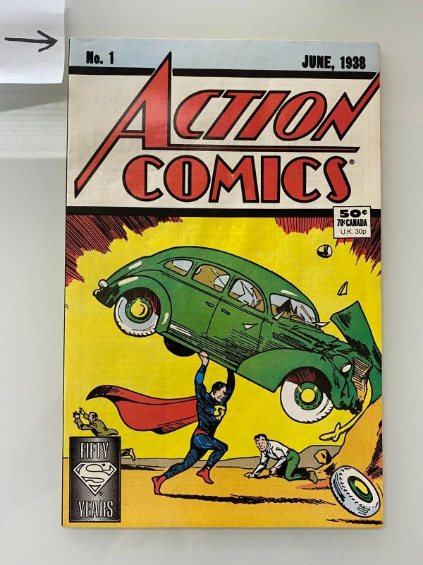 Action Comics #1 Reprint (1988) 50TH ANNIVERSARY REPRINT PRICED ACCORDINALLY