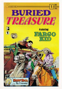 Buried Treasure (1986 Caliber) #1-4 VF/NM Complete series