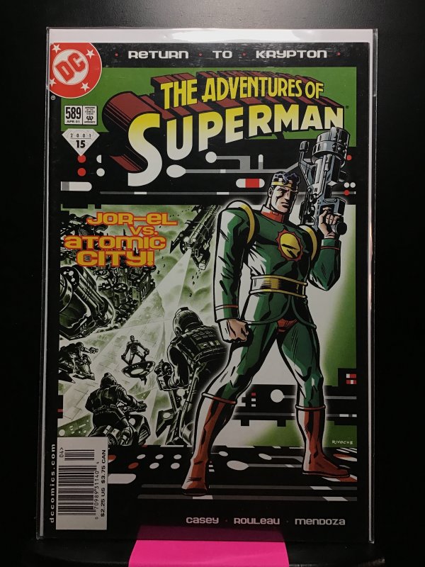 Adventures of Superman #589 Newsstand Edition (2001)