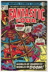 Fantastic Four #152 ORIGINAL Vintage 1974 Marvel Comics