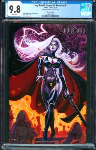 Lady Death Imperial Requiem #1 Brereton Ultimate Ed. Coffin CGC 9.8 /40