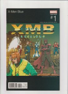 X-Men Blue #1 NM- 9.2 Marvel Comics Hip-Hop Variant 2017 Magneto,Cyclops,Jean