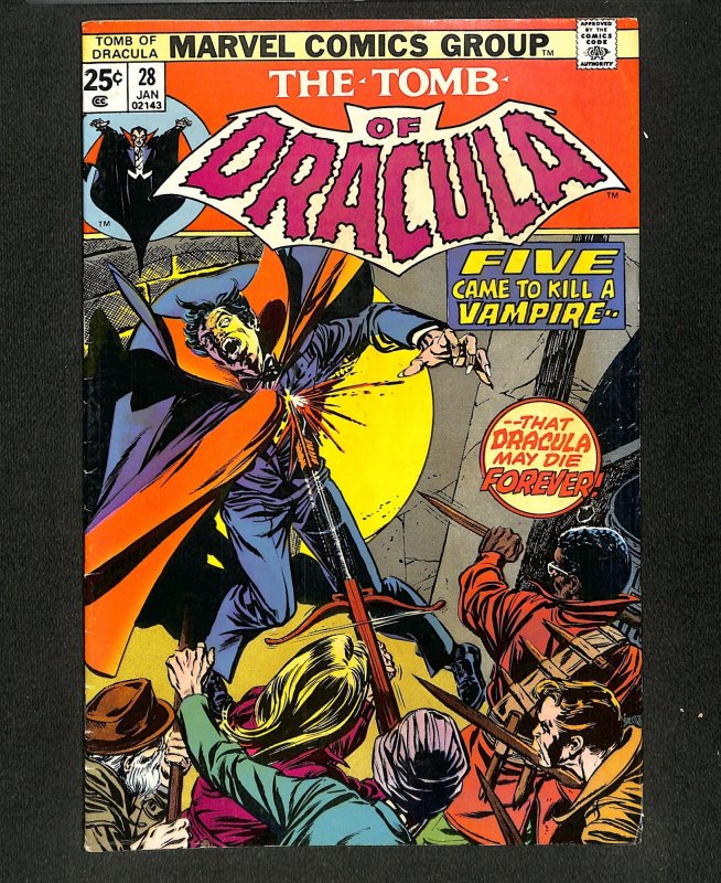 Tomb Of Dracula #28 Iconic Blade Appearance!!