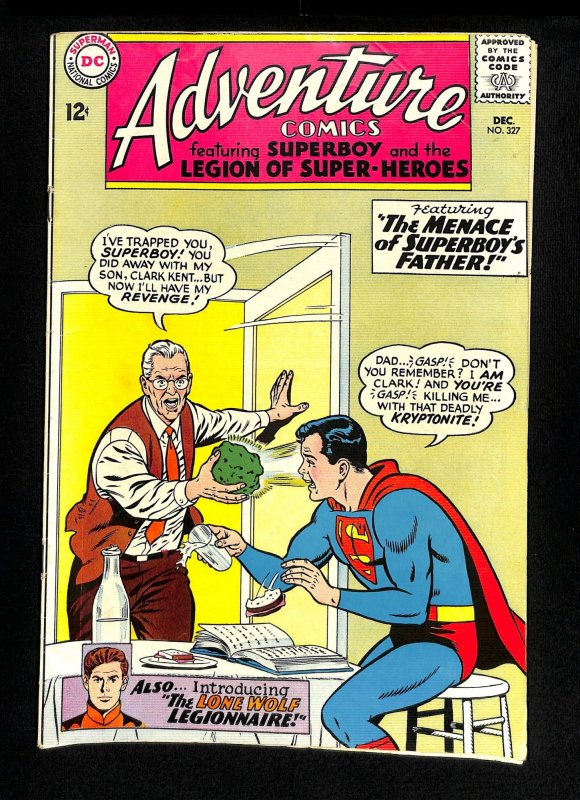 Adventure Comics #327 1st Appearance of Lone Wolf!