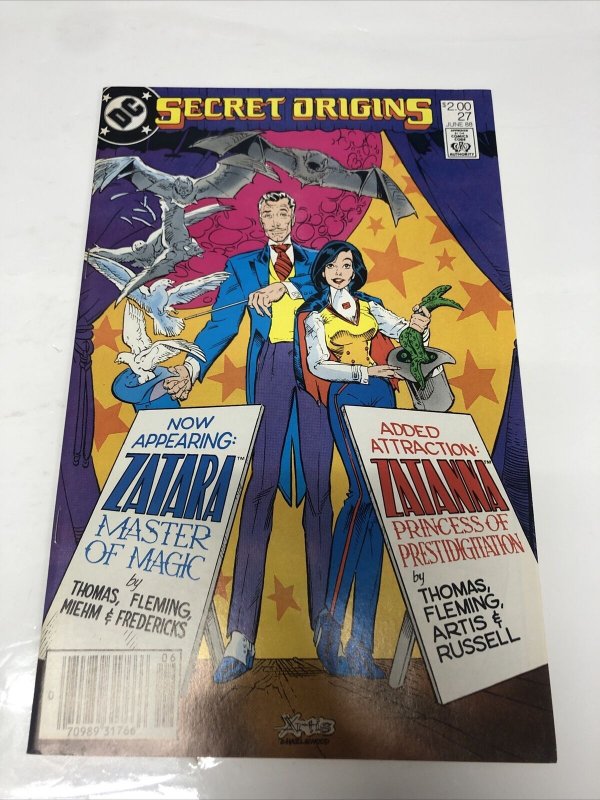 Secret Origins (1988) #27 (FN/VF) Canadian Price Variant • Roy Thomas • DC • CPV