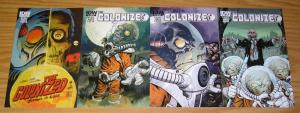 the Colonized #1-4 VF/NM complete series - all sub variants - aliens vs zombies