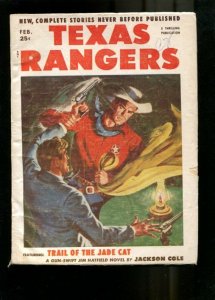 TEXAS RANGERS-1950-APRIL-JIM MAYO-LOUIS L'AMOUR-GUNS!!! VG