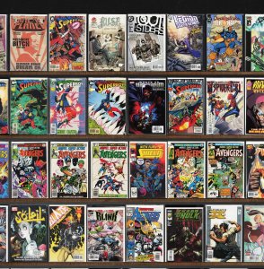 Huge Lot 140+ Comics with Superboy, Spider-Girl, Star Wars, Batman & More!