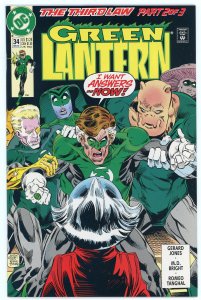 Green Lantern #34 (1990 v3) Green Lantern Corps NM