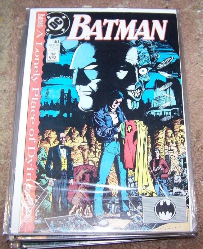 BATMAN  #441 a lonely palce of dying pt 3 +tim drake +nightwing new robin 