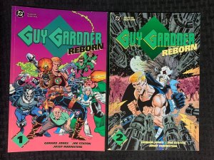 1992 GUY GARDNER Reborn Book 1 2 3 1st DC Comics / Joe Staton SET of 3