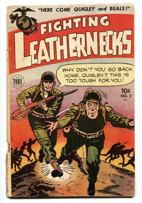 Fighting Leathernecks #2 1952- Pin ups- Golden Age War comic GGA