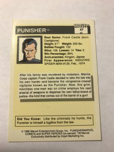 PUNISHER #47 : 1990 Marvel Universe Series 1 card; NM/M high grade