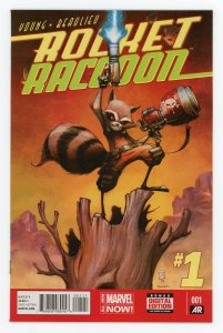 Rocket Raccoon #1 (2014 v2) Skottie Young Guardians of the Galaxy NM-
