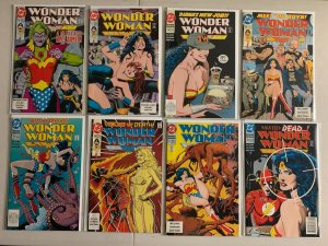 Wonder Woman comics lot #46-100 + 1 special 52 diff avg 7.0 (1990-95)