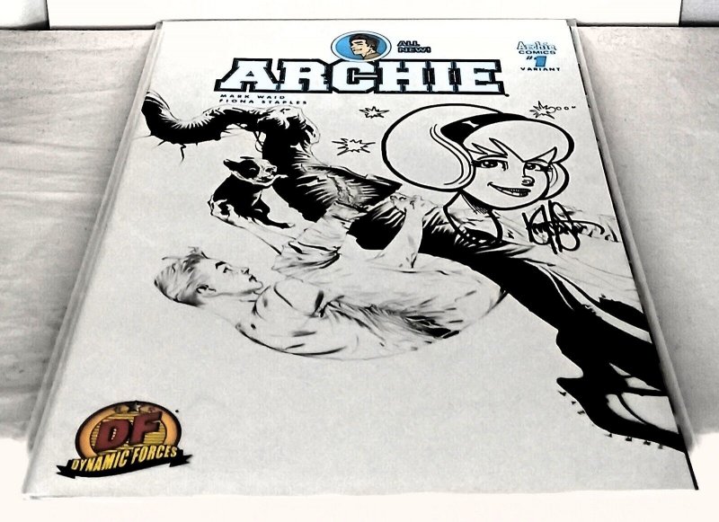 All New ARCHIE #1 Jae Lee Variant Cover Signed Remarked Ken Haeser Betty Head