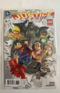 Justice League #36 LEGO Cover (2015)