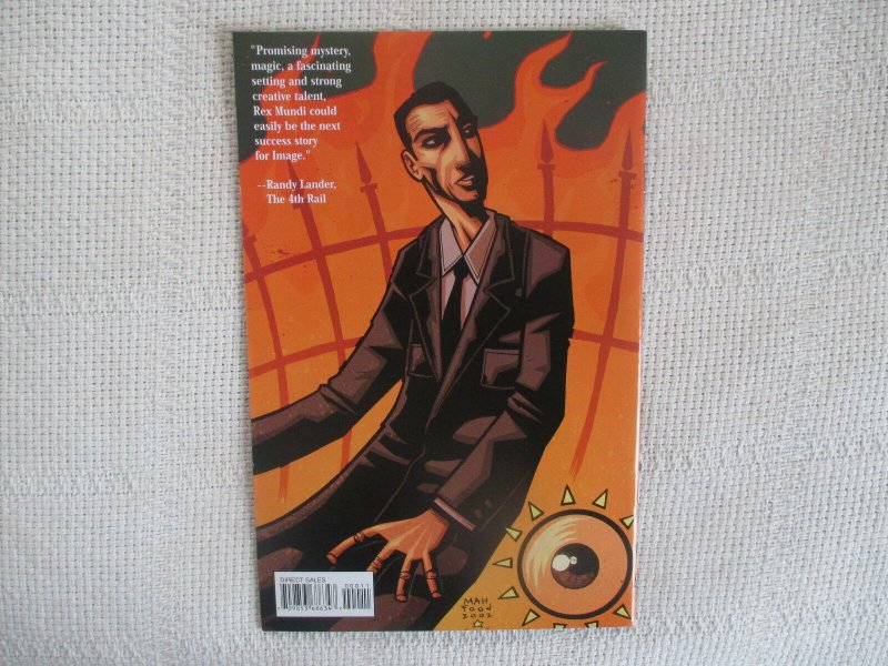 2002 Rex Mundi #0 August Image Comics VF+