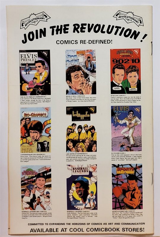 Elvis Shrugged #2 (Aug 1992, Revolutionary) 7.0 FN/VF