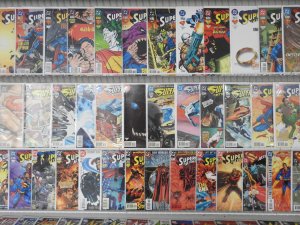 Huge Lot 150+ Comics W/ Action Comics Starring Superman,  Black Knight Avg VF+!!