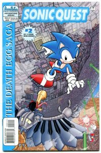 Sonic Quest The Death Egg Saga #2 1996- Sega- Archie Comics VF/NM