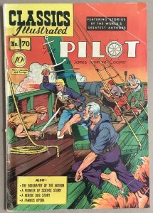 Classics Illustrated #70 (1950, Gilberton) Golden Age.  Low Grade, Taped Cover
