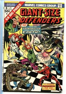 Giant-Size Defenders #3 comic book First KORVAK- Hulk Daredevil Dr. Strange.