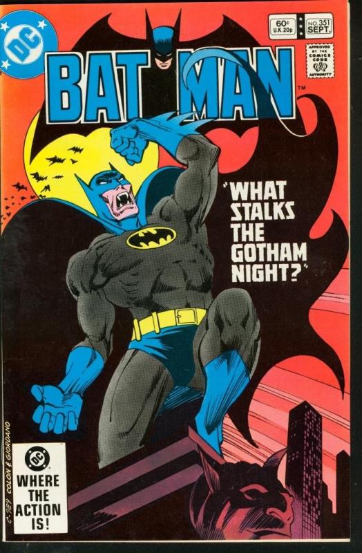 BATMAN #351-1982-DC VF