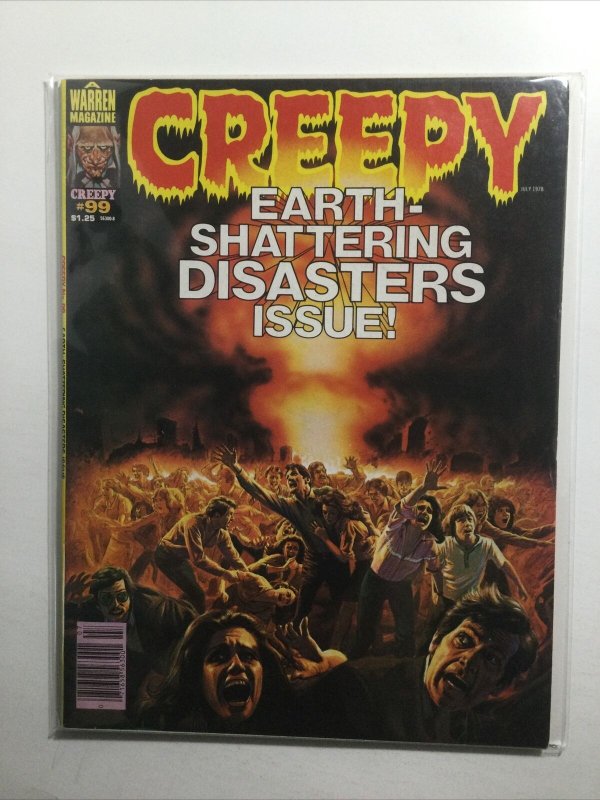 Creepy 99 Very Fine- Vf- 7.5 July 1978 Warren Magazine